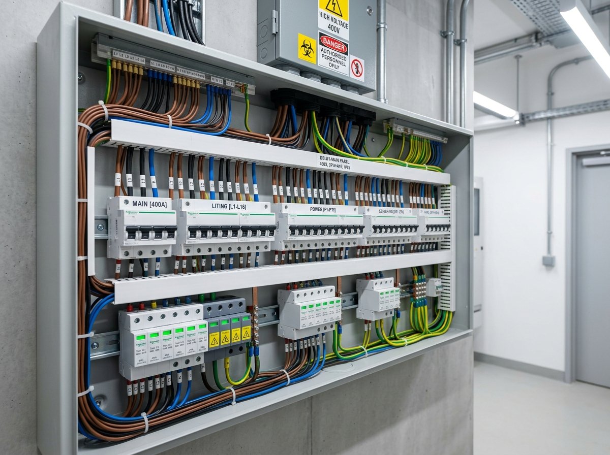 Painel e Instalação Elétrica Comercial e Corporativa Trifásica